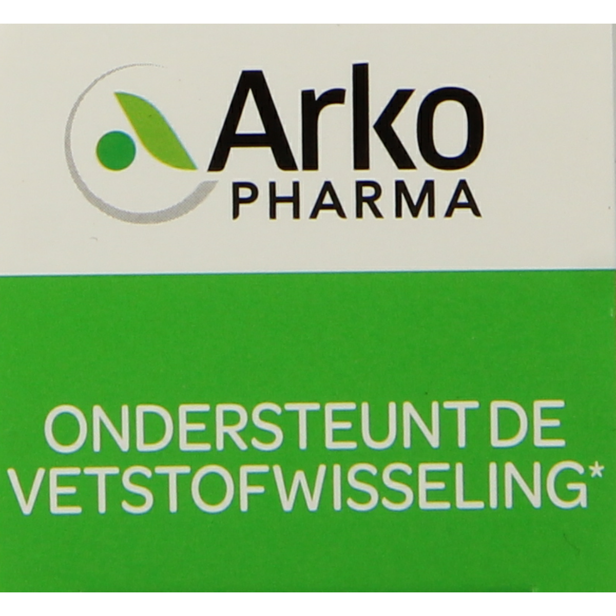 Arkocaps Groene Thee Bio capsules, herbal supplement in a bottle, showing green tea capsules and packaging.
