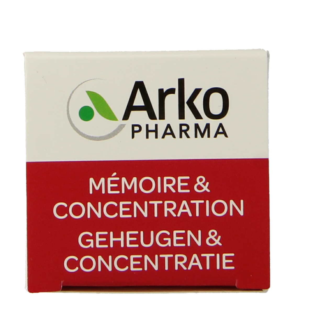 Arkocaps Ginkgo bio capsules, natural herbal supplement in a bottle with 45 capsules and botanical ingredients.
