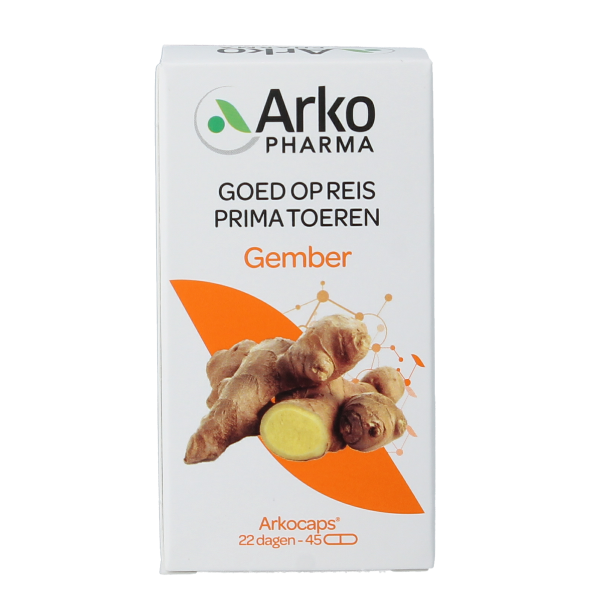 Arkocaps Gember 45.00 Capsules