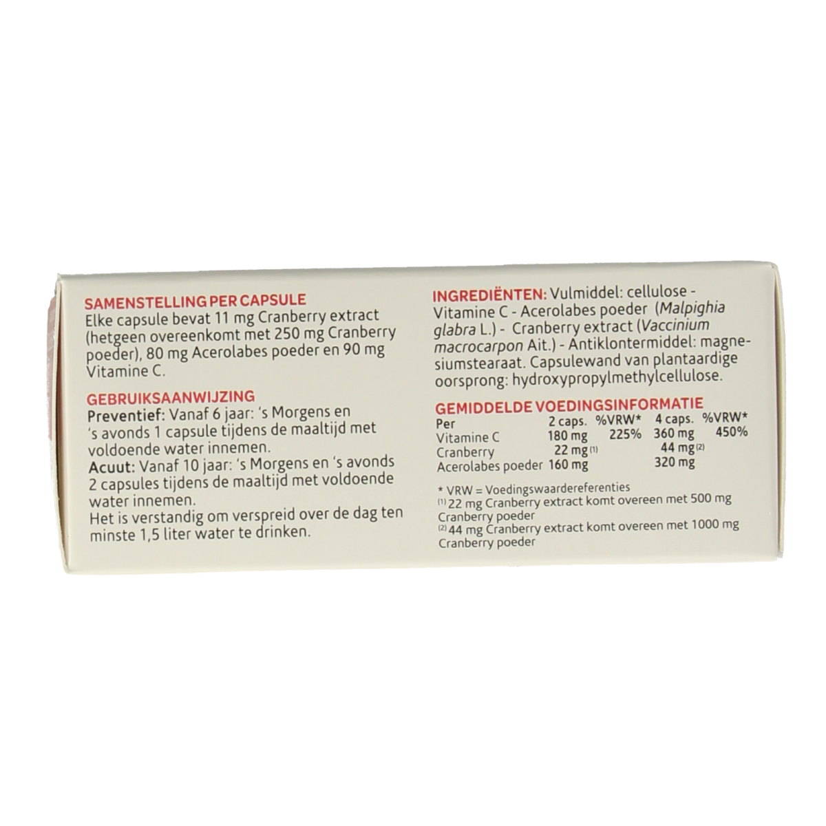 Cranberola Cranberry capsules in a bottle, herbal supplement by Cranberola, with 60 capsules for urinary health support