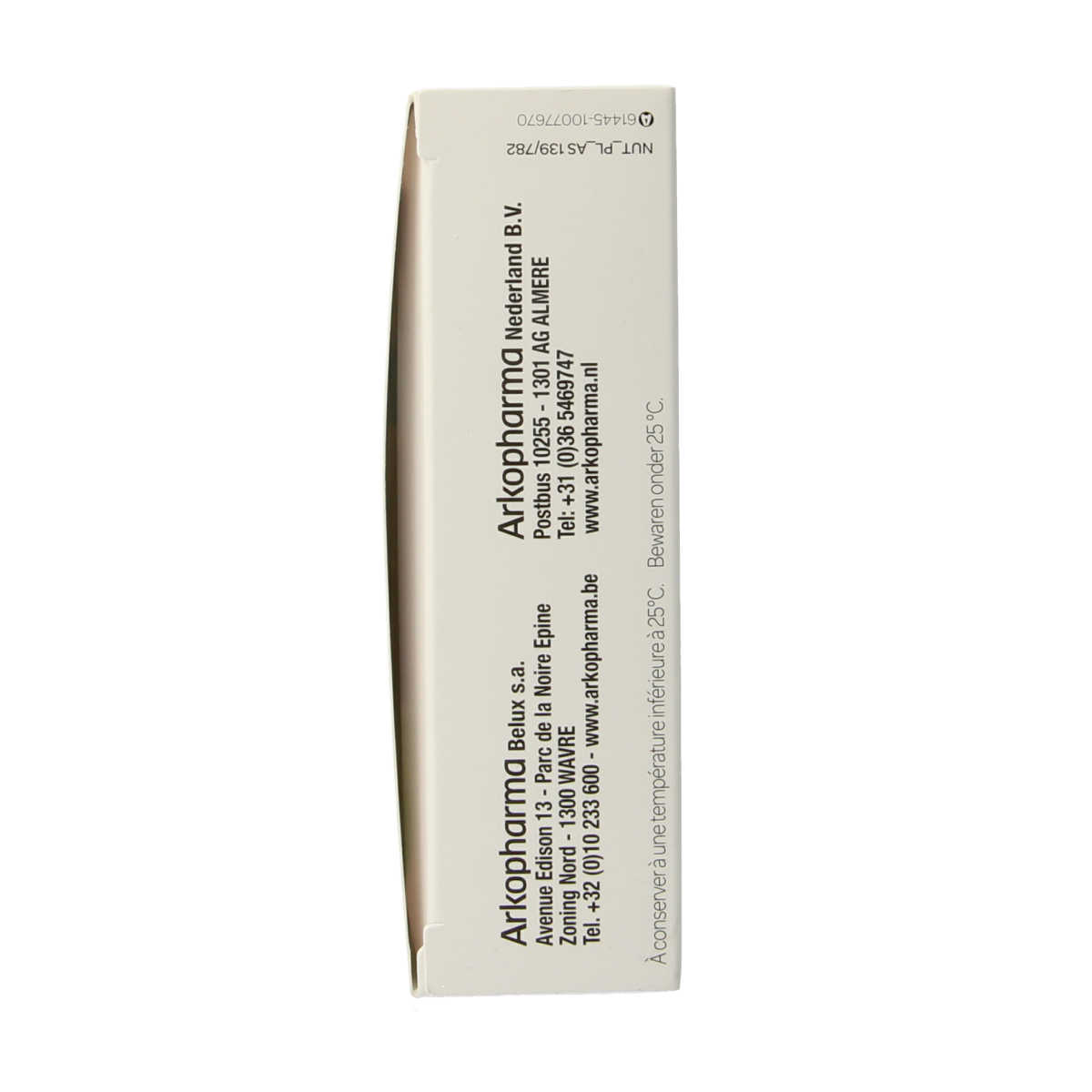 Arkorelax Slaap Forte herbal supplement tablets, natural remedy for sleep support, shown in blister packaging.