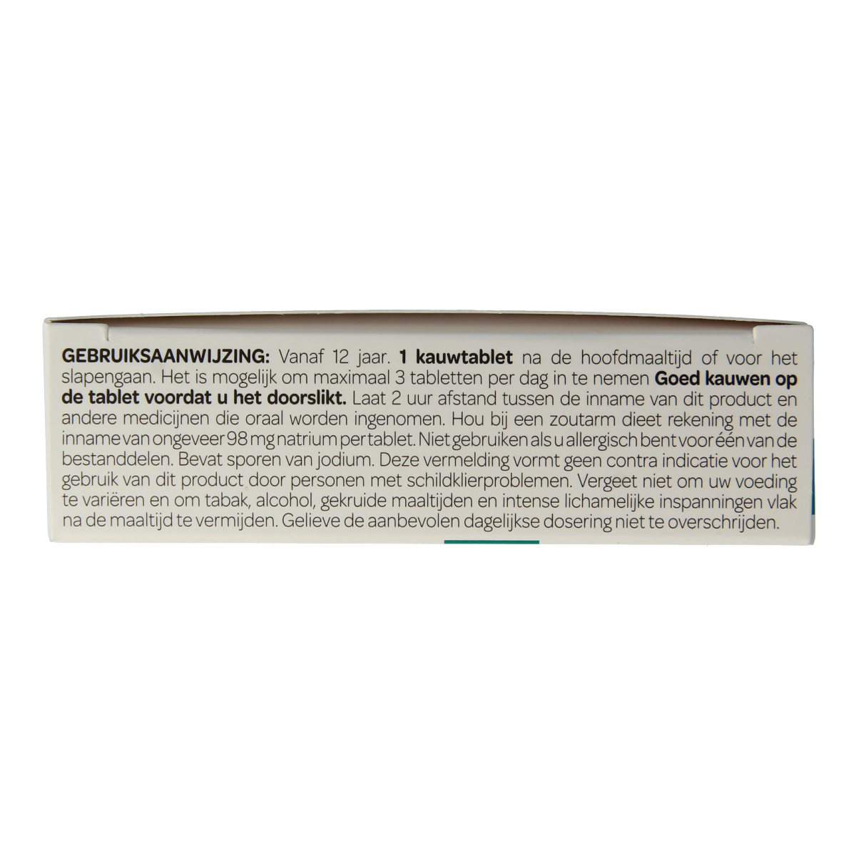 Arkocaps Arkodigest herbal chewable tablets in a blister pack, natural supplement for digestive health by Arkocaps