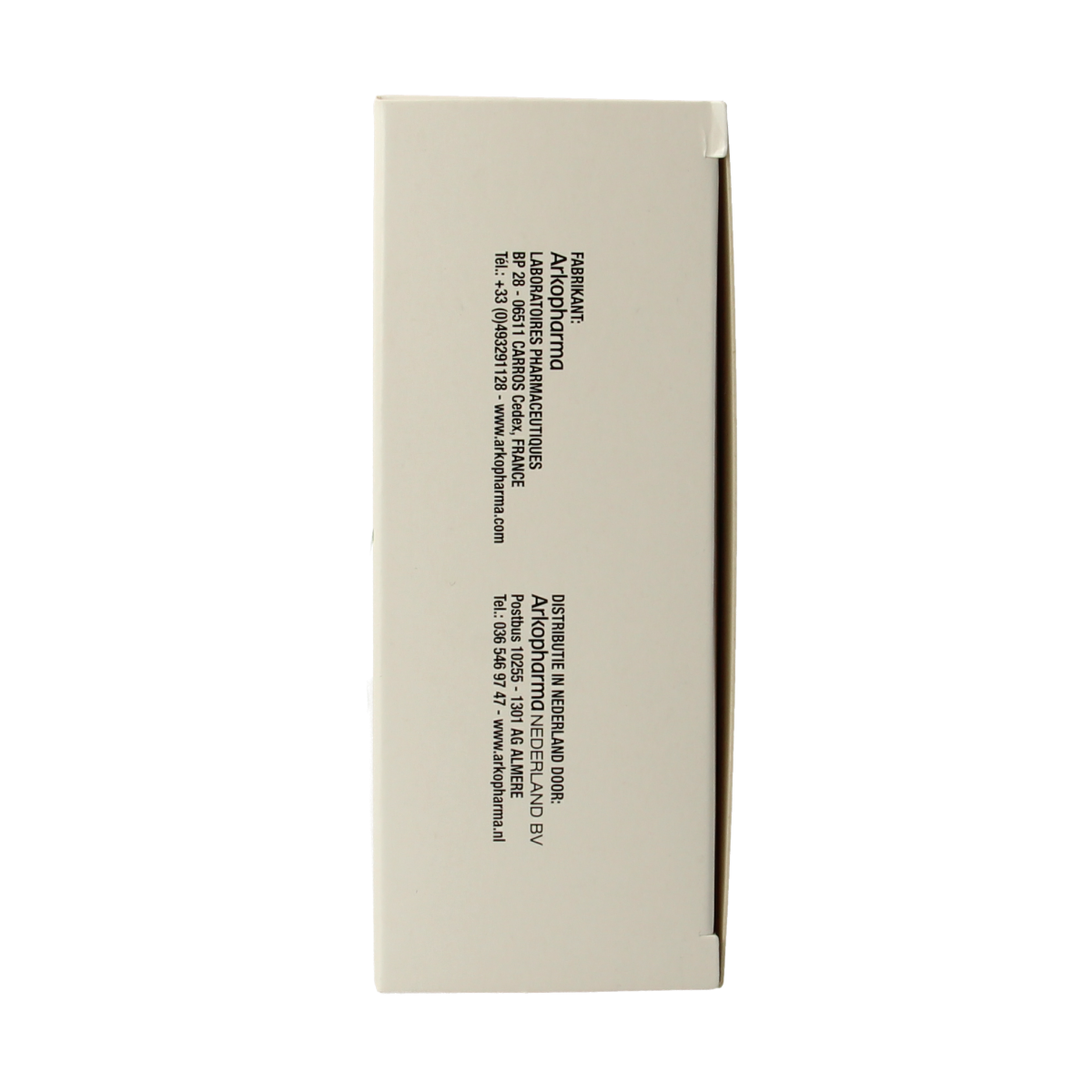 Arkofluids Alcachofa Forte bio herbal supplement in a box with 20 ampoules, natural herbal preparation for wellness.