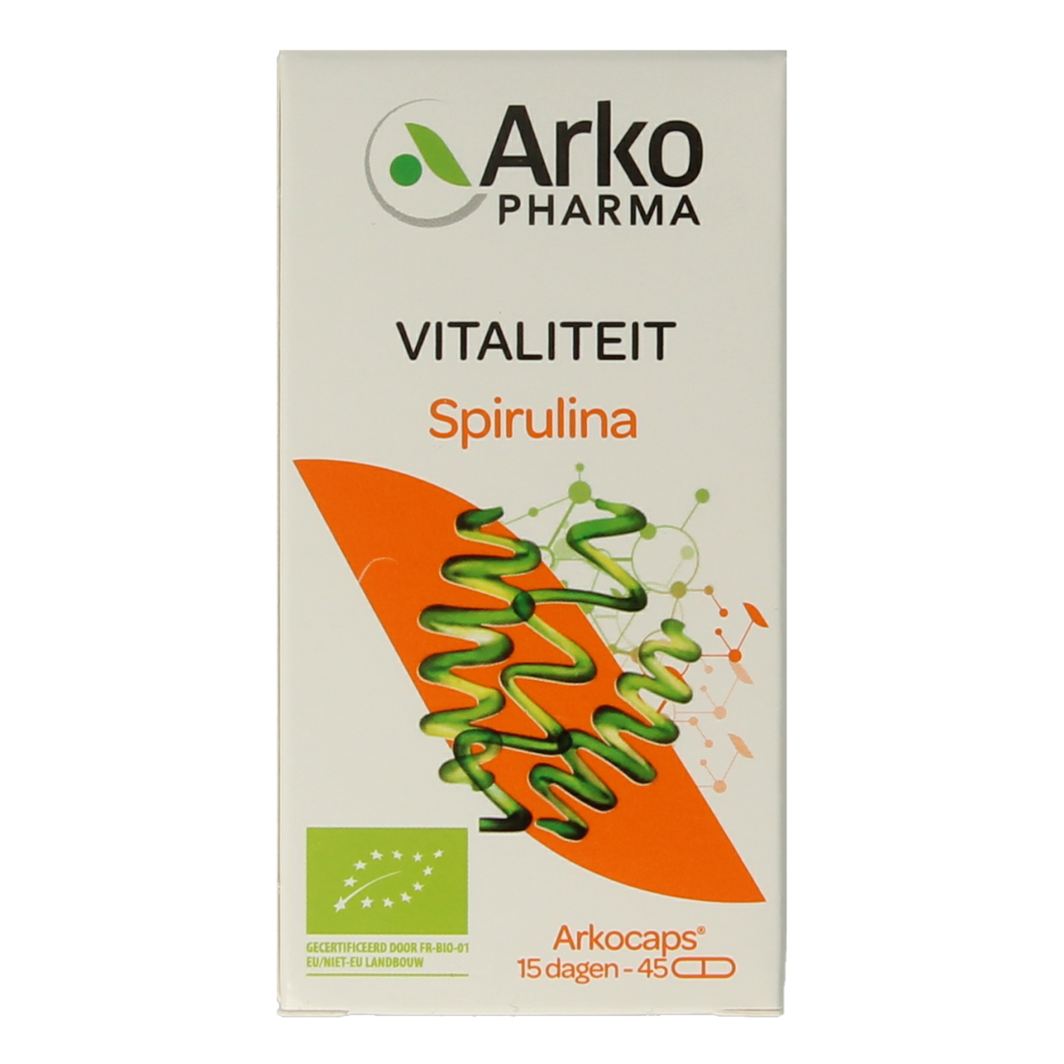 Arkocaps Spirulina  45.00 Capsules