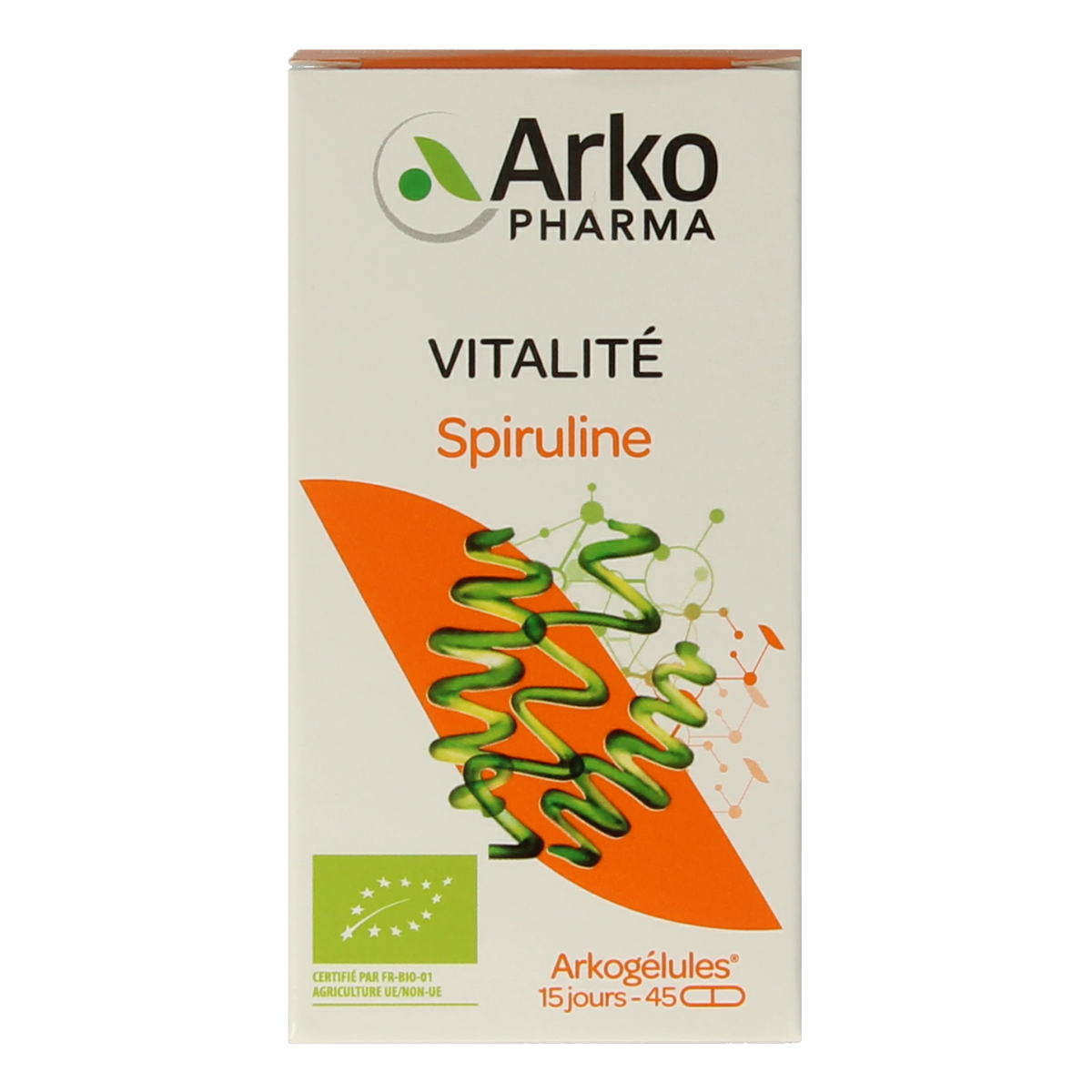 Arkocaps Spirulina  45.00 Capsules