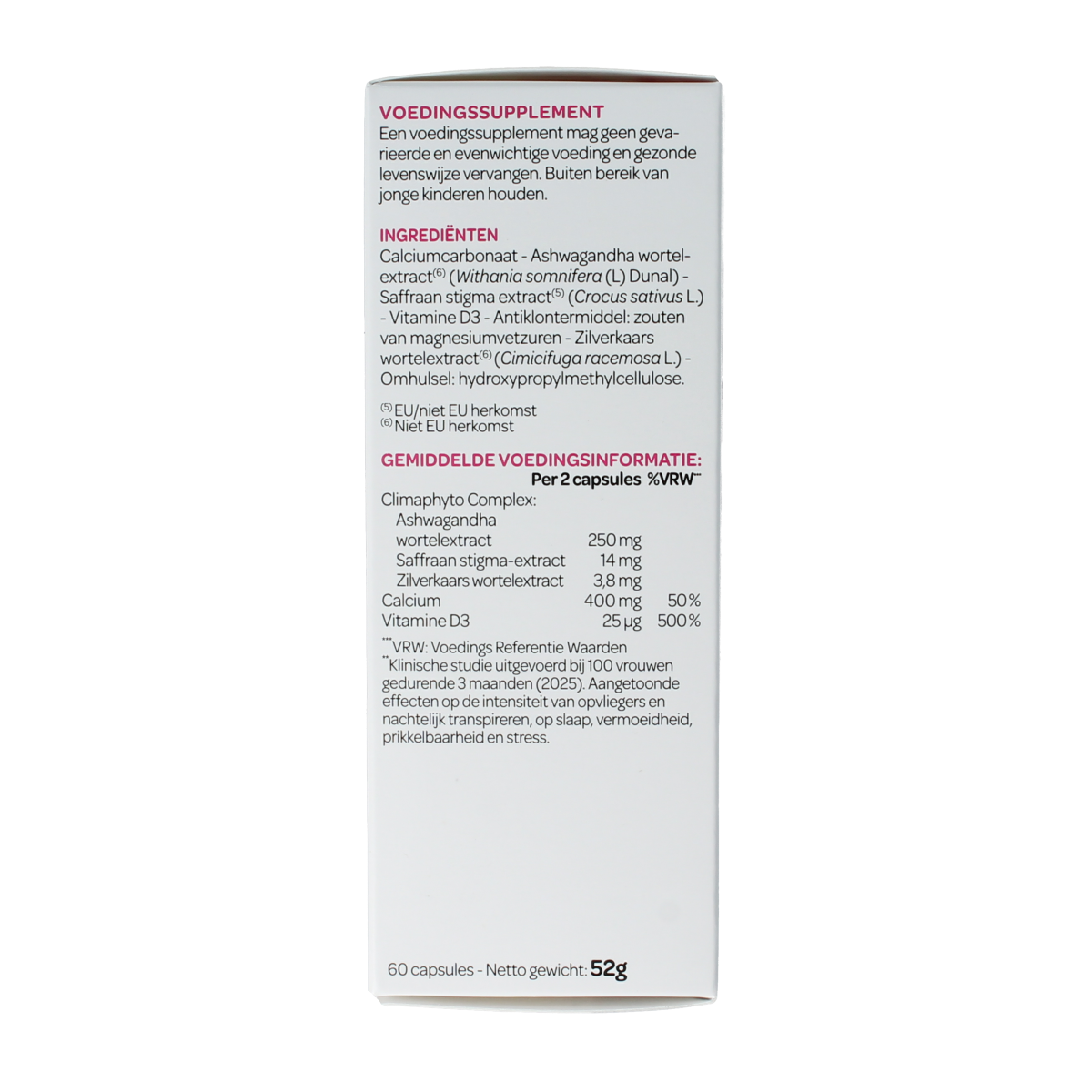 Arkopharma Arkofemina herbal supplement capsules in a clear bottle with a white label and blue accents.