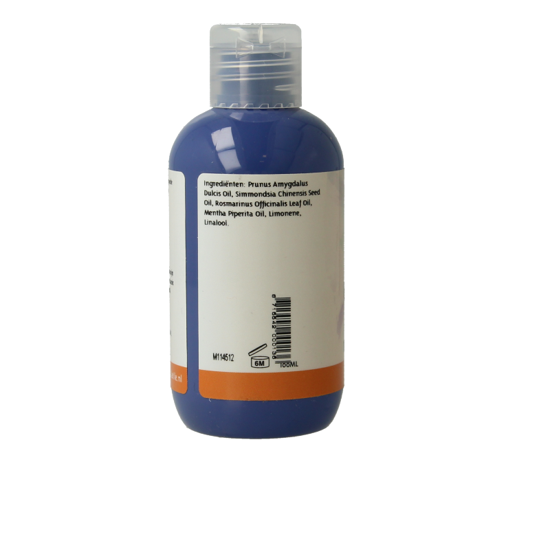 Volatile warming massage oil in a 100ml bottle, a body care product with a sleek label and clear liquid inside.