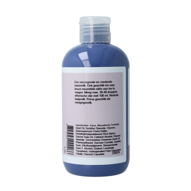 Volatile Bodymilk neutraal in 250ml bottle, a neutral moisturizing body care product with a simple, clean design.