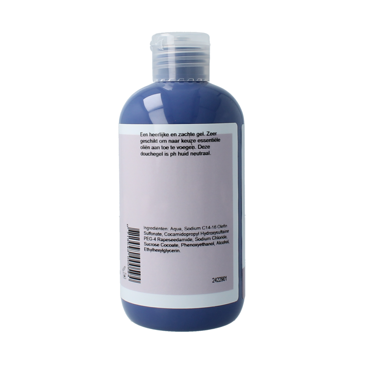 Volatile neutraal douchegel in 250ml bottle, gentle body wash with neutral formula, suitable for sensitive skin.