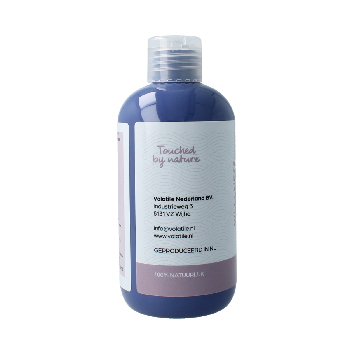 Volatile Douchegel morgenfris 250ml, a soothing shower gel with fresh morning fragrance, shown in the image.