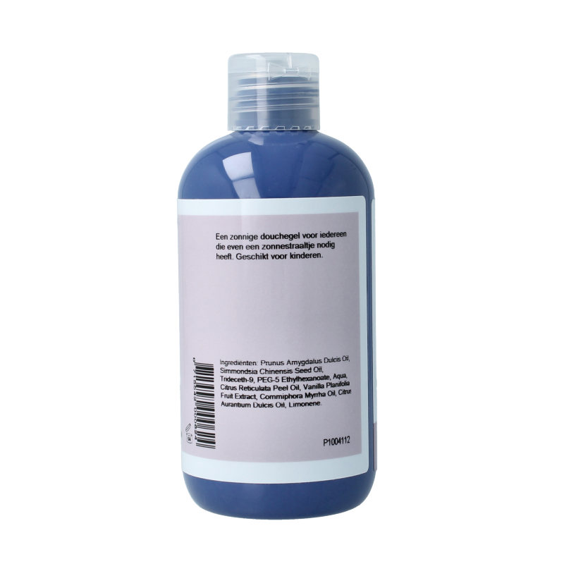 Volatile Zonnewarmte douchegel in 250ml bottle, gentle bath and shower product with soothing scent, shown in the image.