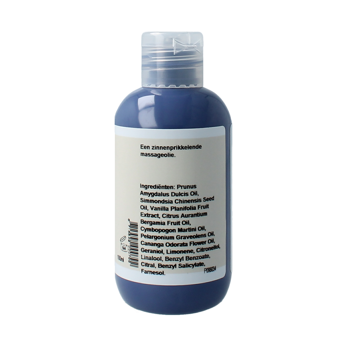 Volatile Extase massage oil in a 100ml bottle, body care product with a sleek container and label featuring vibrant design.