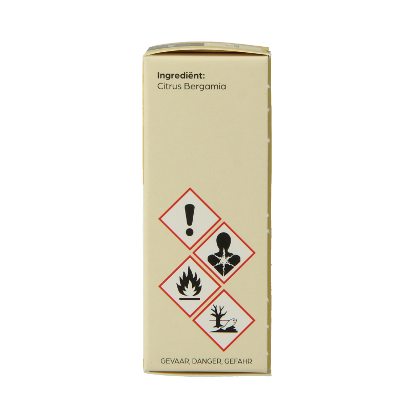 Volatile Bergamot Italien essential oil in a 5ml bottle, natural aromatic etherische olie for aromatherapy and wellness.