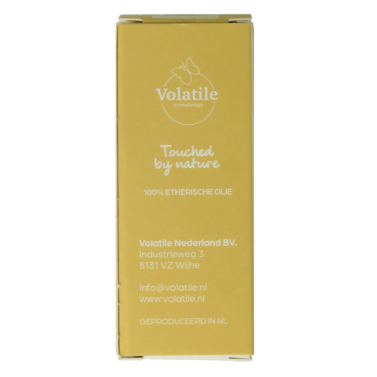 Volatile Citroen Italie essential oil bottle, 10ml, with lemon citrus scent, in clear glass container.