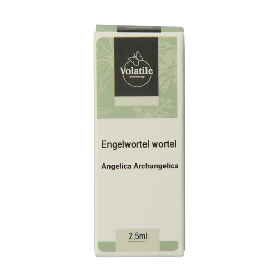 Volatile Engelwortel essential oil in a 2.50 ml bottle, natural aromatic oil from Volatile for aromatherapy and wellness use.