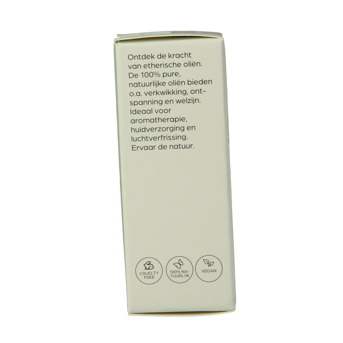 Volatile Engelwortel essential oil bottle, 2.50ml, with amber glass container and label showing product details.