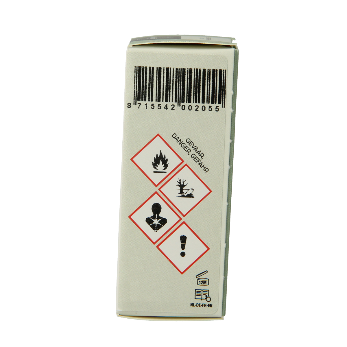 Volatile Engelwortel essential oil bottle, 2.50ml, natural herbal remedy from Volatile, with amber glass and label.