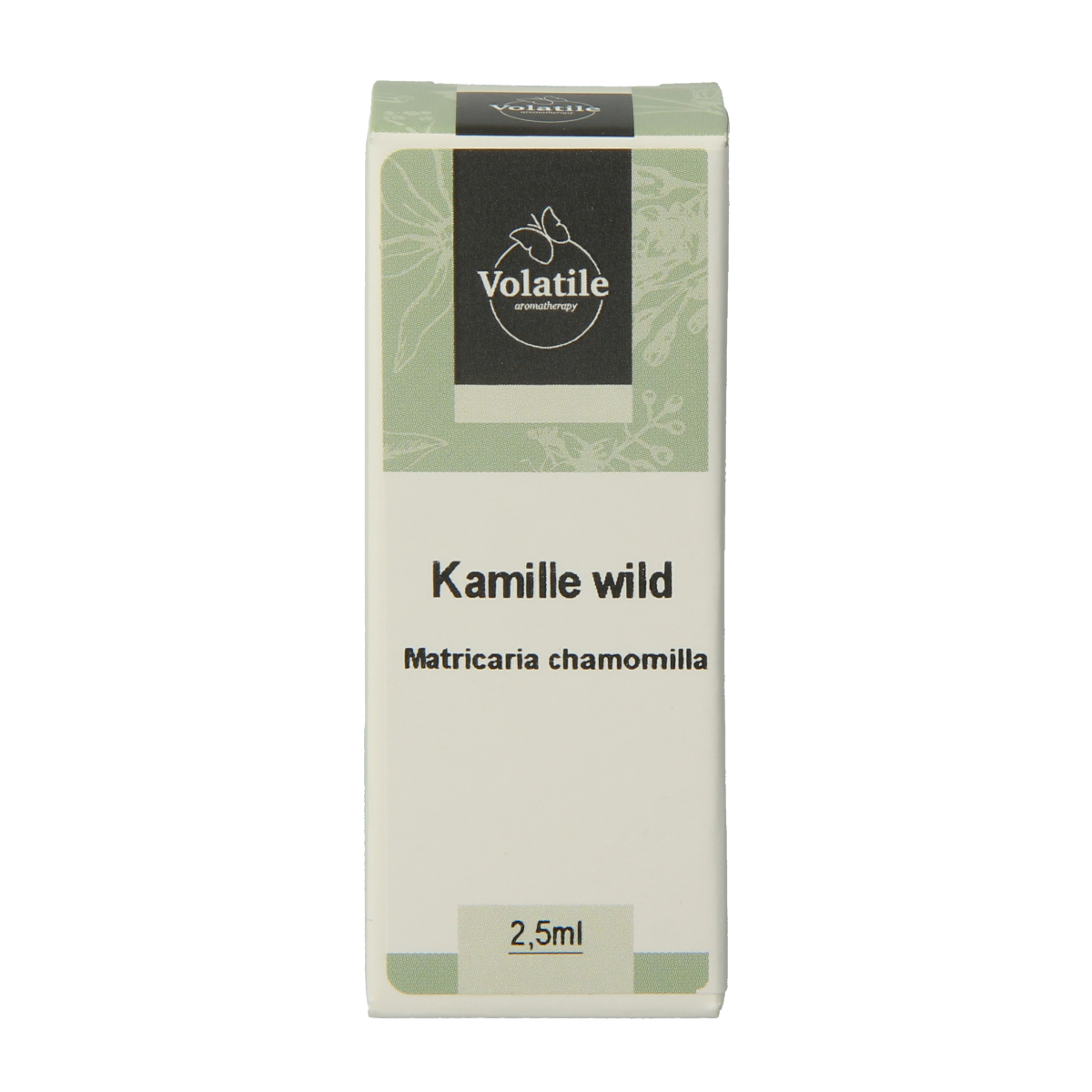 Volatile Kamille wild essential oil bottle, 2.50ml, natural herbal remedy with calming floral scent, from Volatile brand.