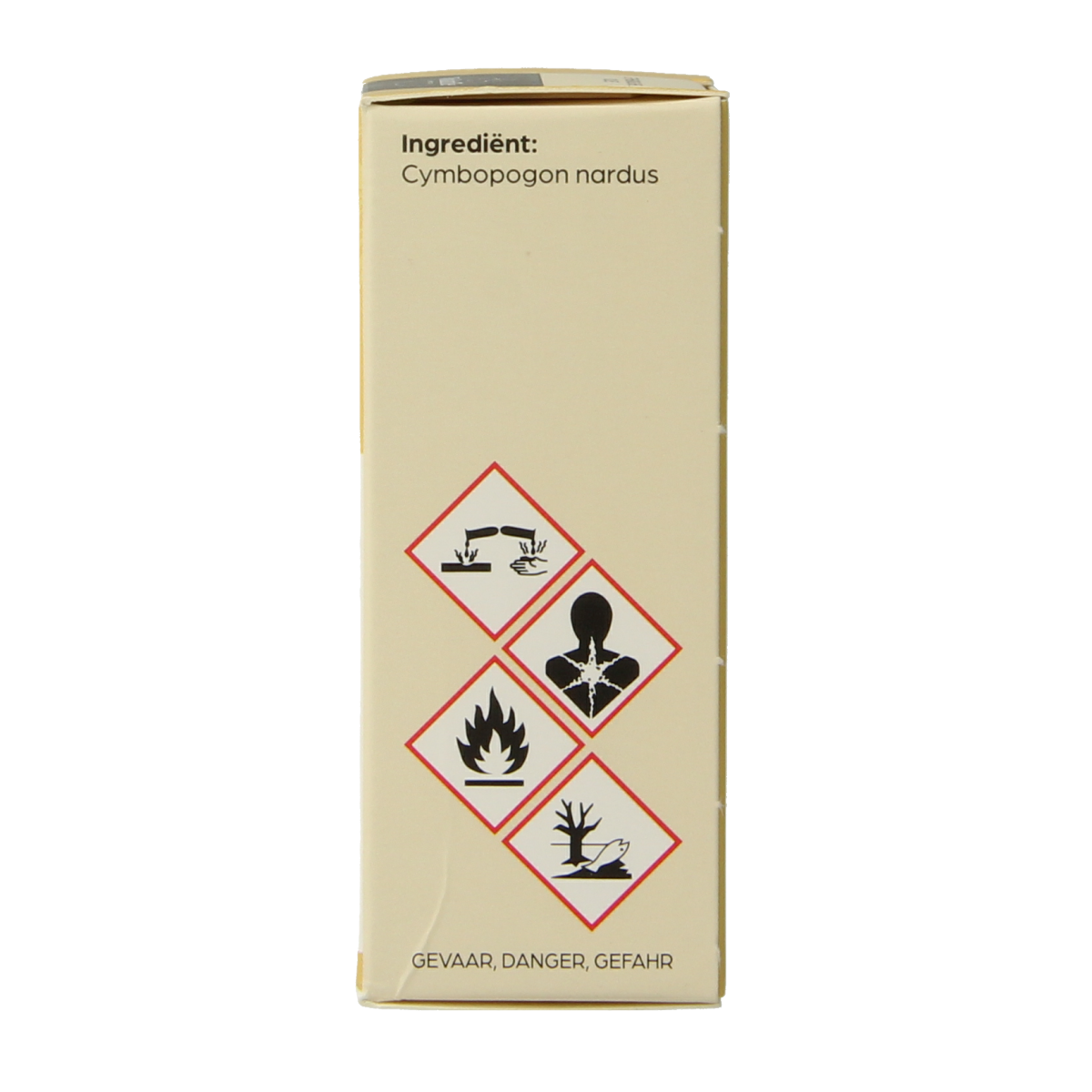 Volatile Citronella essential oil in a 5ml bottle, natural aromatic etherische olie for diffusers and aromatherapy.