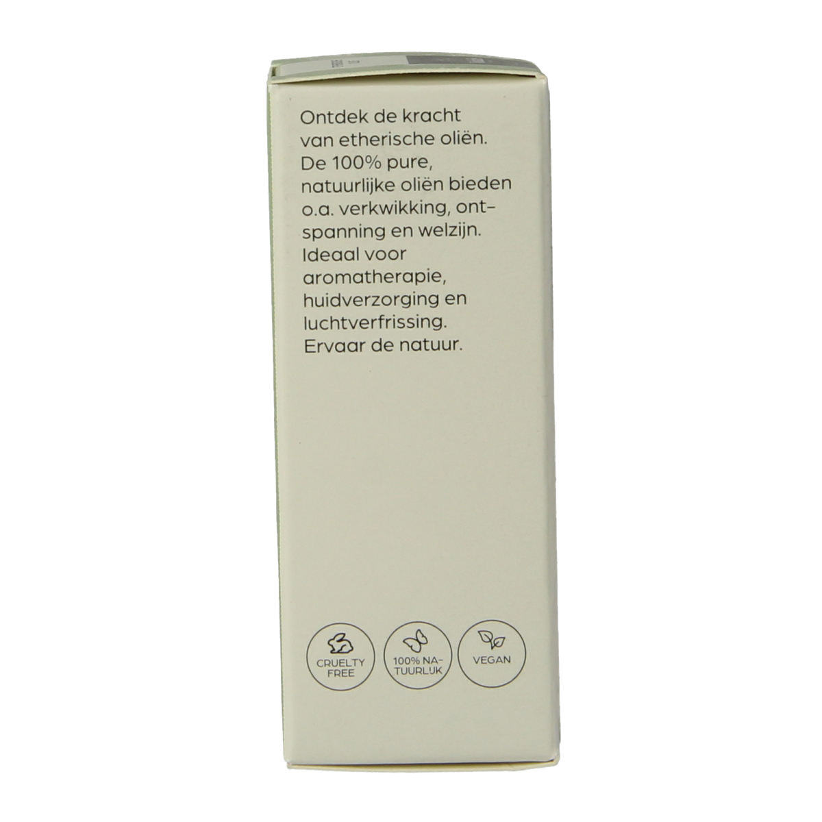 Volatile Mirre essential oil bottle, 2.50ml, with clear label and dropper cap, in a natural light setting