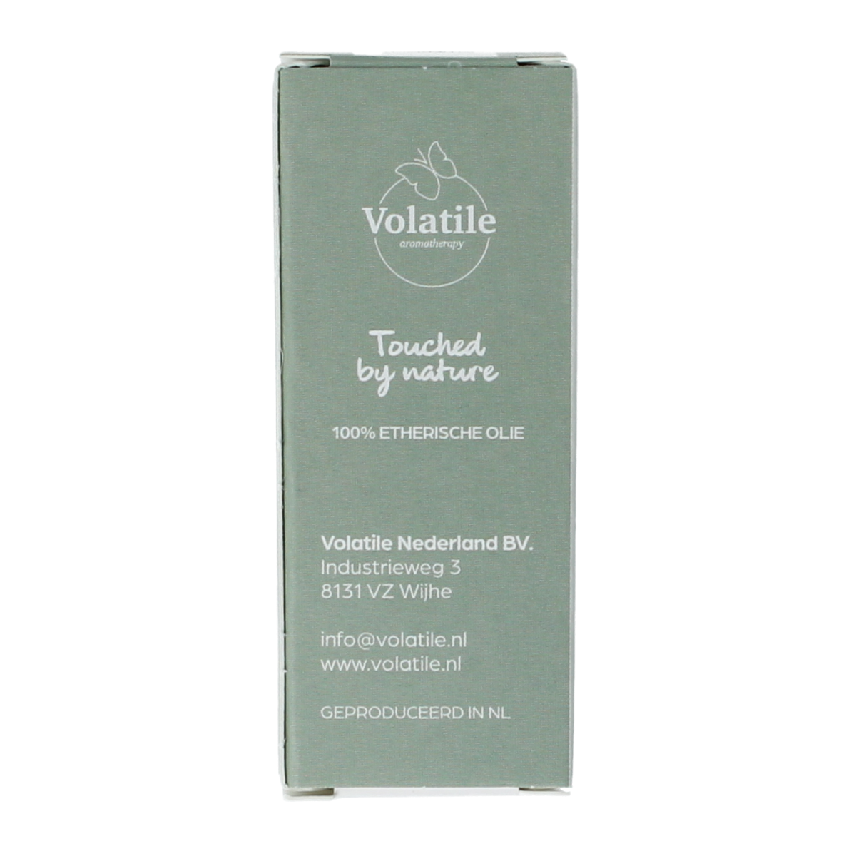 Volatile Petitgrain Bigarada essential oil bottle, 10ml, in clear glass with label, suitable for aromatherapy and natural wellness.