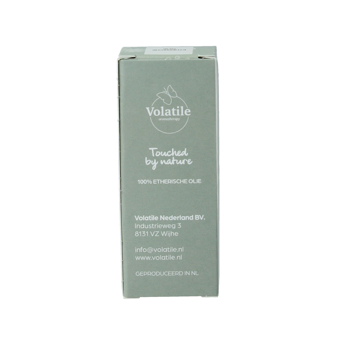 Volatile Roos absolue essential oil bottle, 2.50ml, with amber glass and white cap, for aromatherapy and natural fragrance.