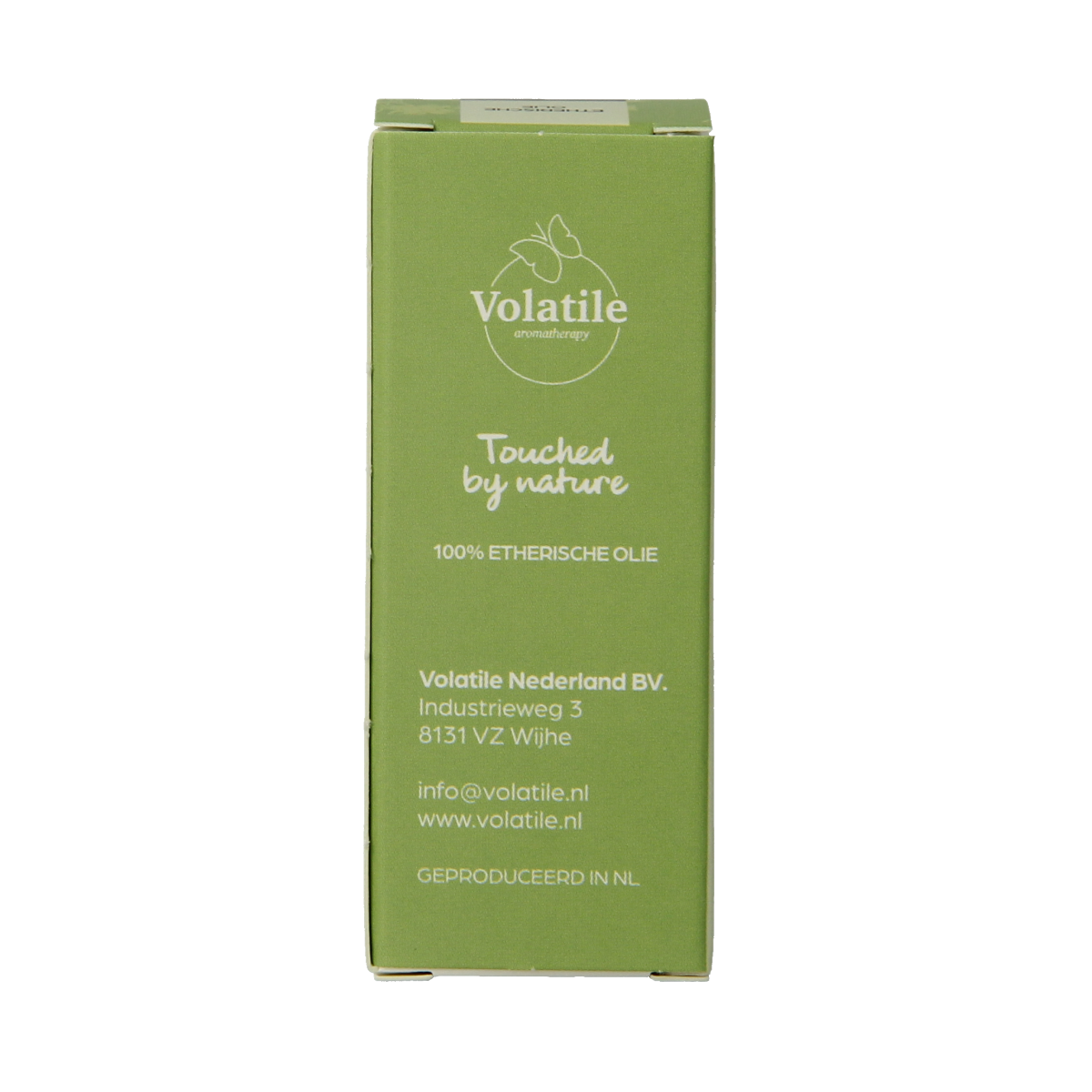 Volatile Rozemarijn essential oil bottle, 10ml, natural herbal remedy, with a clear label and amber glass container.