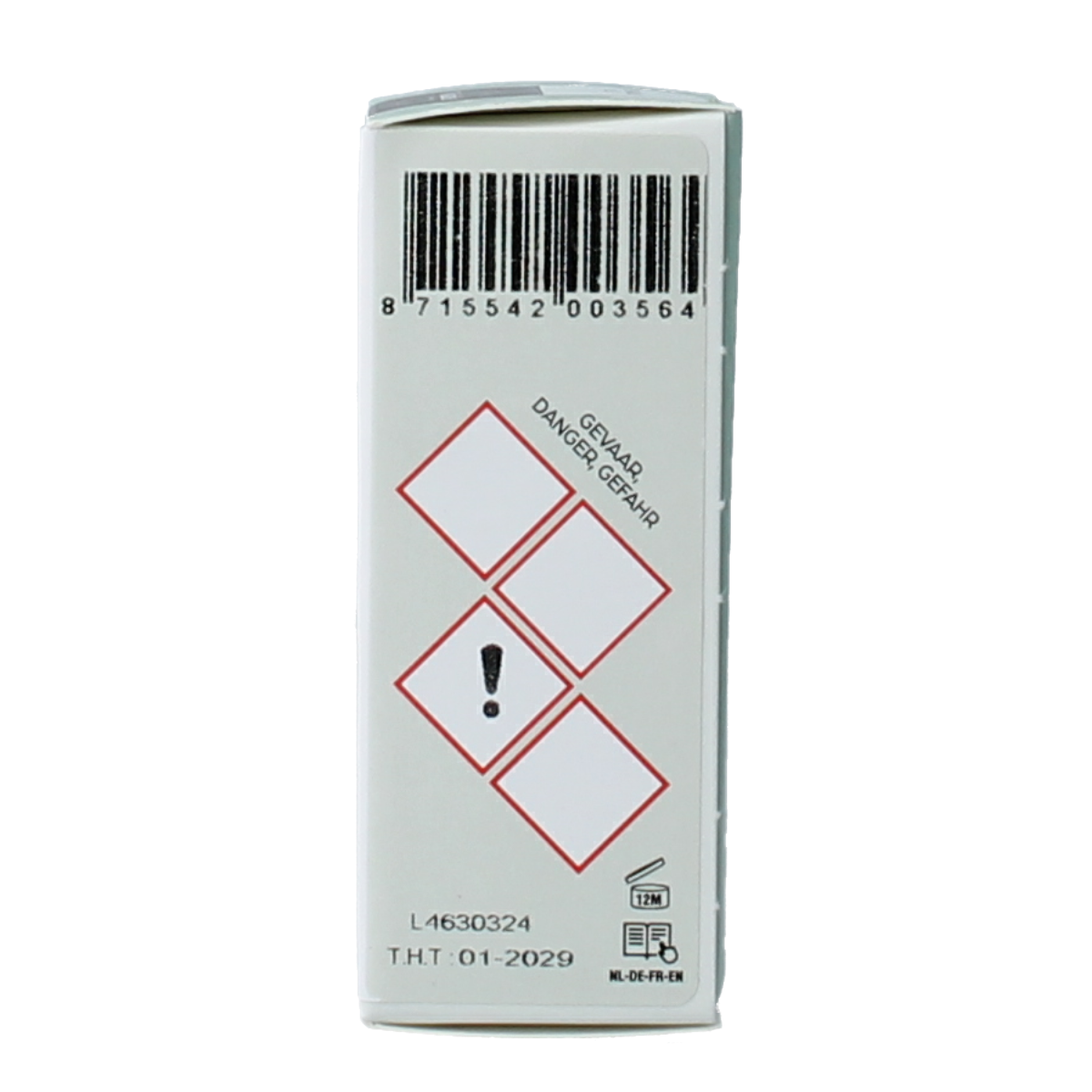 Volatile Scharlei 5ml essential oil bottle, natural aromatic etherische olie with a clear glass container and white label.