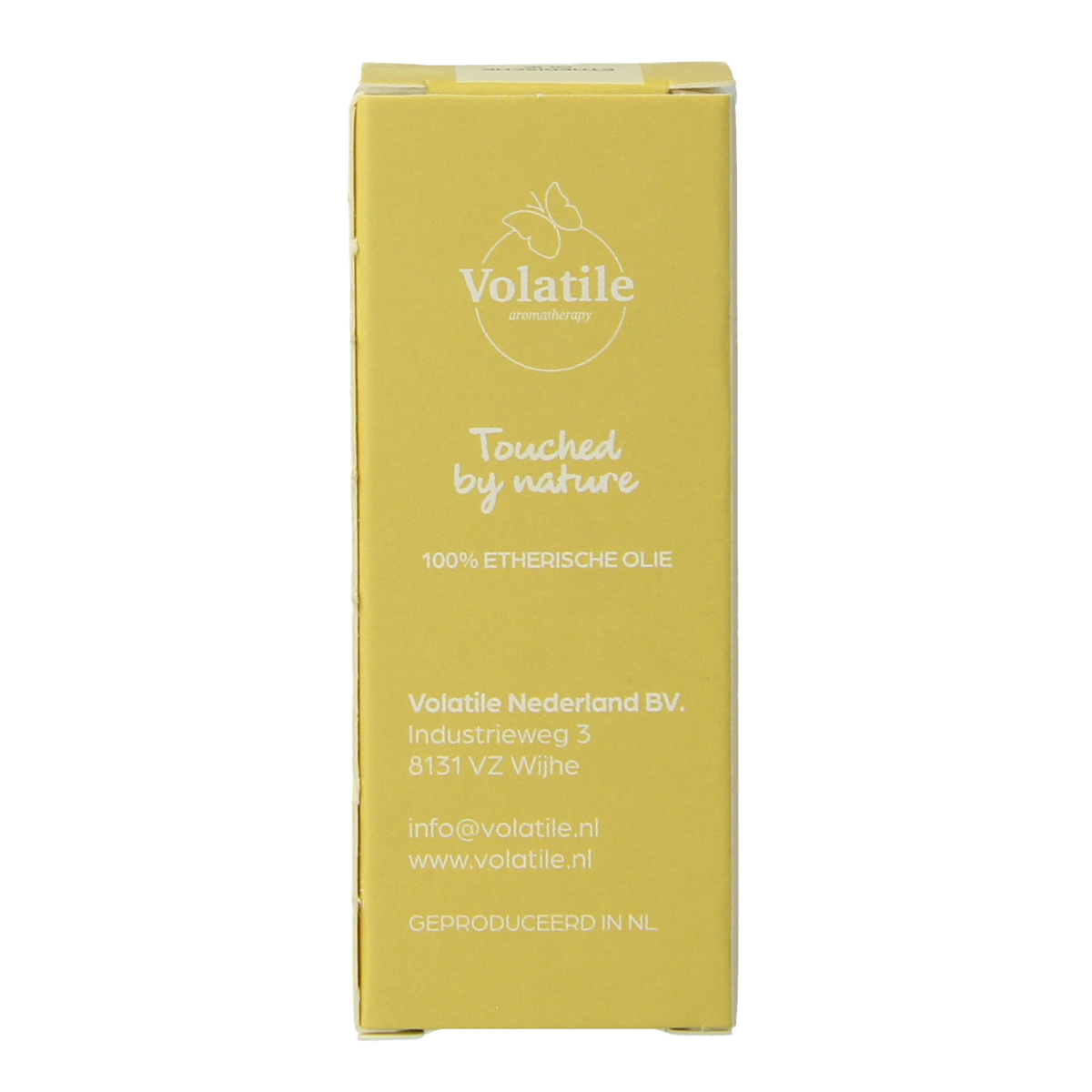 Volatile Sinaasappel zoet essential oil bottle, 5ml, natural orange scent, for aromatherapy and wellness.