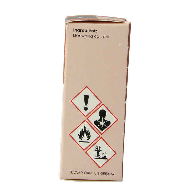 Volatile Wierook etherische olie in 2.5 ml bottle, aromatic essential oil with a calming incense scent.
