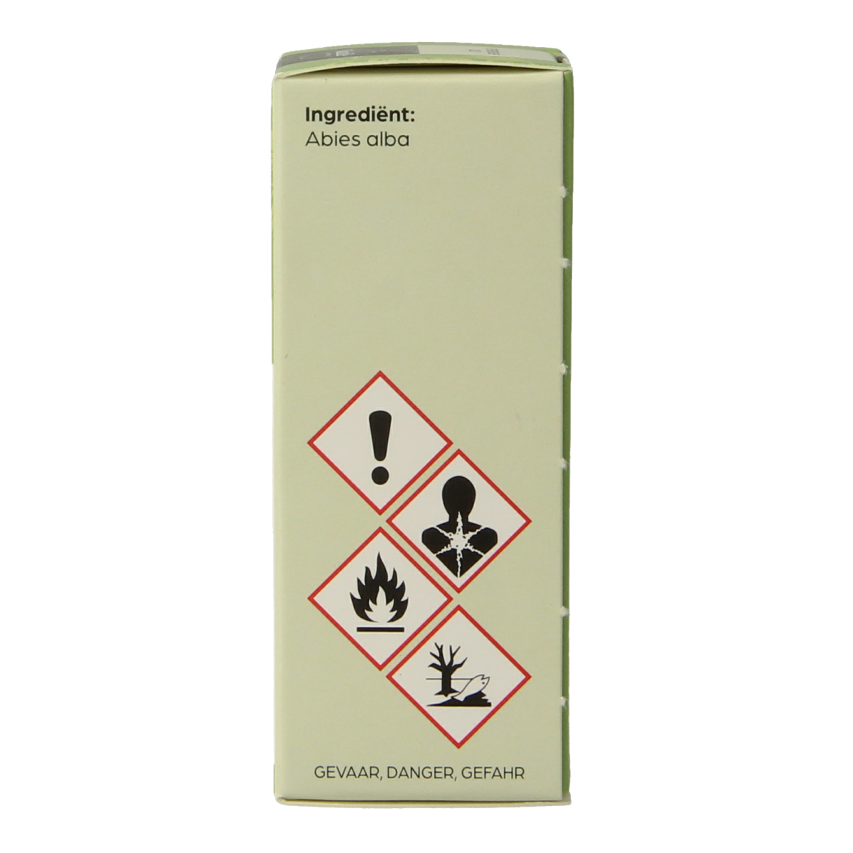 Volatile Zilverspar essential oil in a 5ml bottle, natural etherische oliën with a clear label and silver cap.