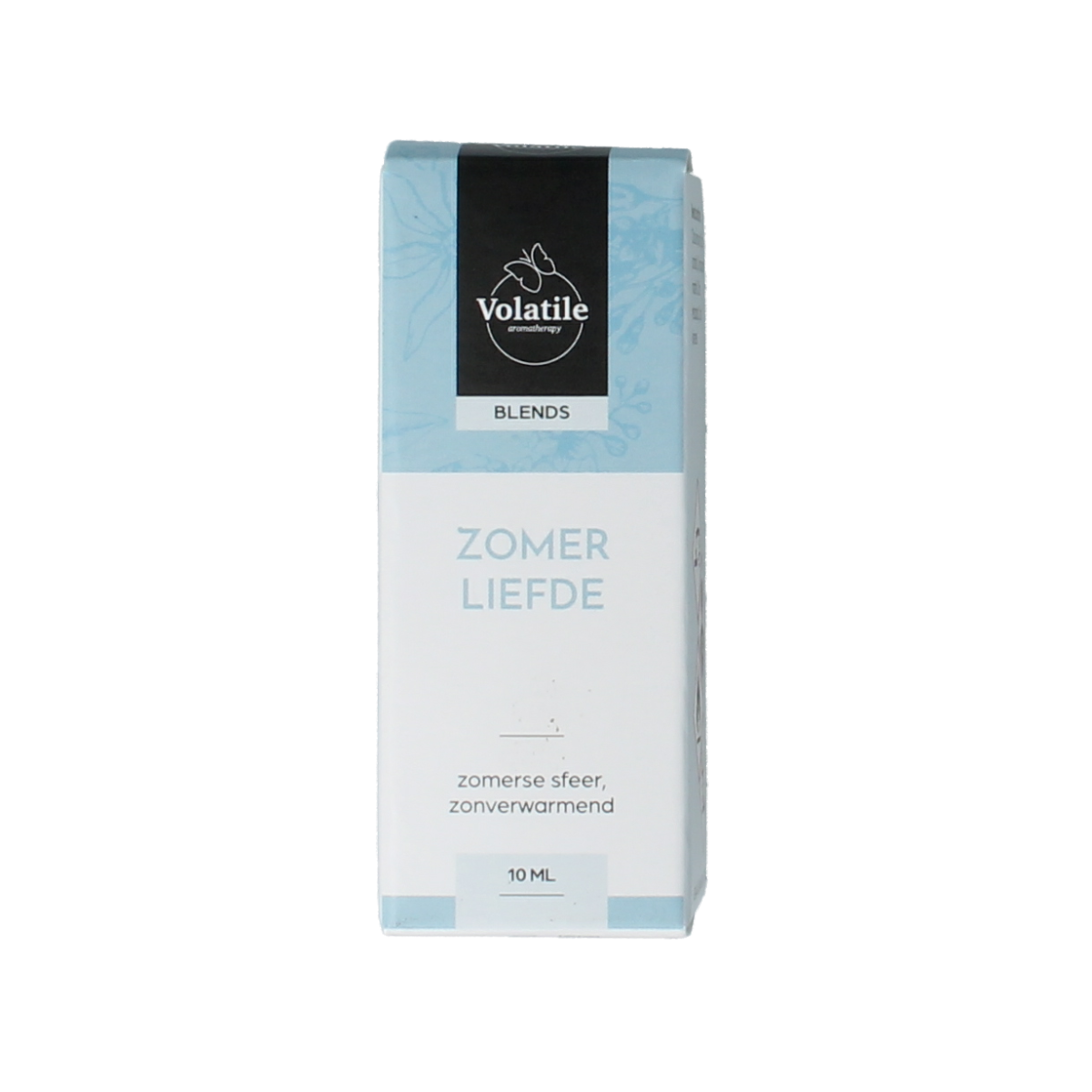Volatile Zomerliefde 10ml essential oil bottle, natural aromatic oil from Volatile brand with a clear label and dark glass bottle