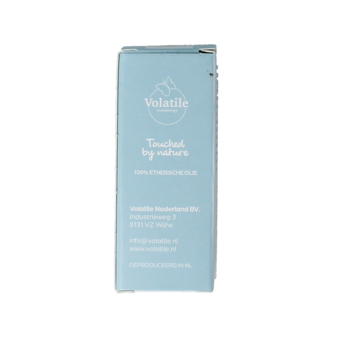 Volatile Zomerliefde essential oil bottle, 10ml, with a clear glass container and colorful label, showcasing Volatile brand.