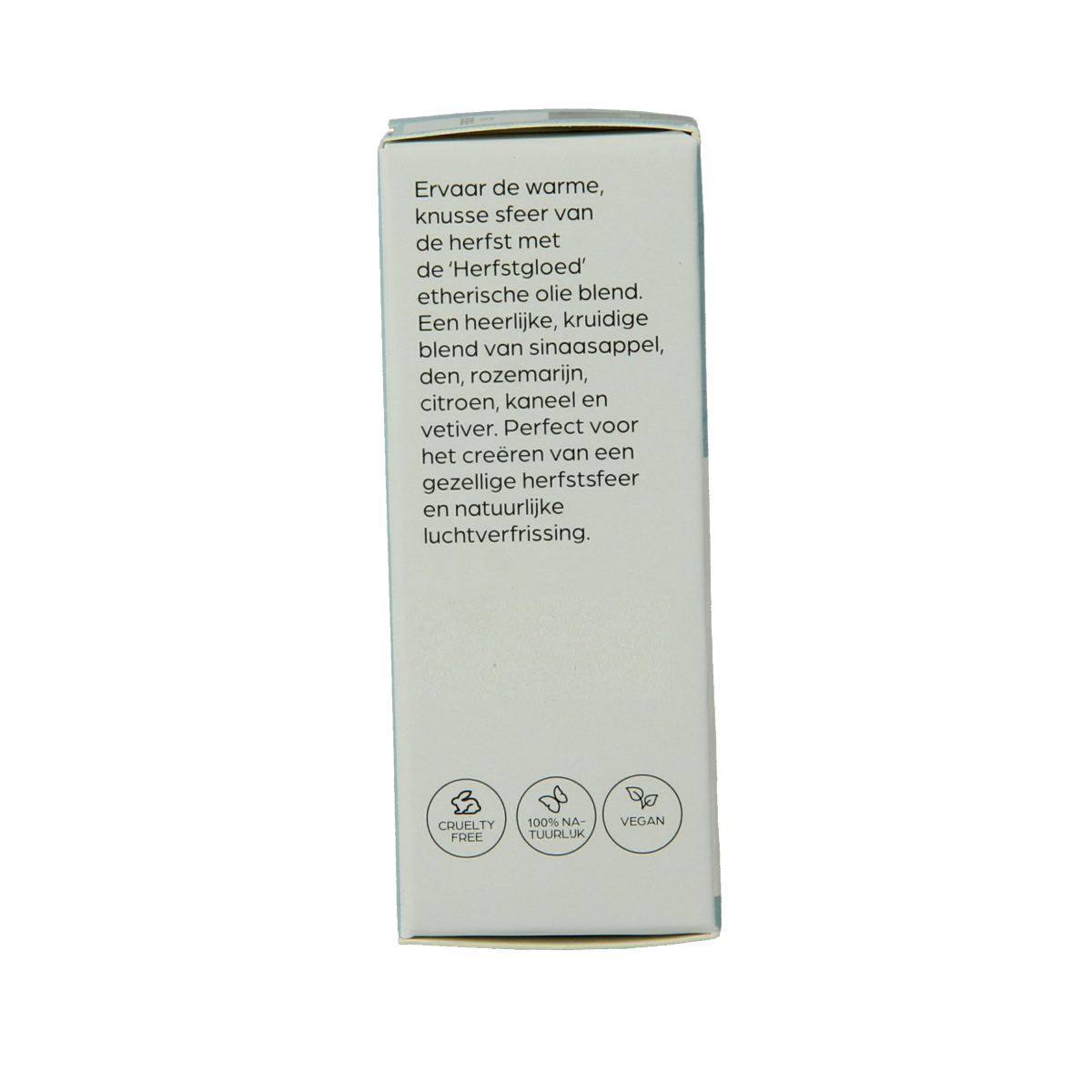 Volatile Herfst gloed etherische olie in 5ml bottle, autumn-inspired blend for aromatherapy and relaxation.