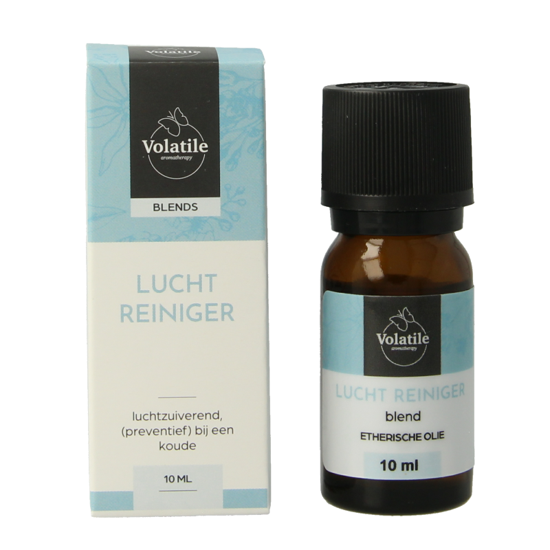 Volatile Luchtreiniger 10ml etherische olie bottle with a clear label, designed for natural air freshening and aromatherapy.