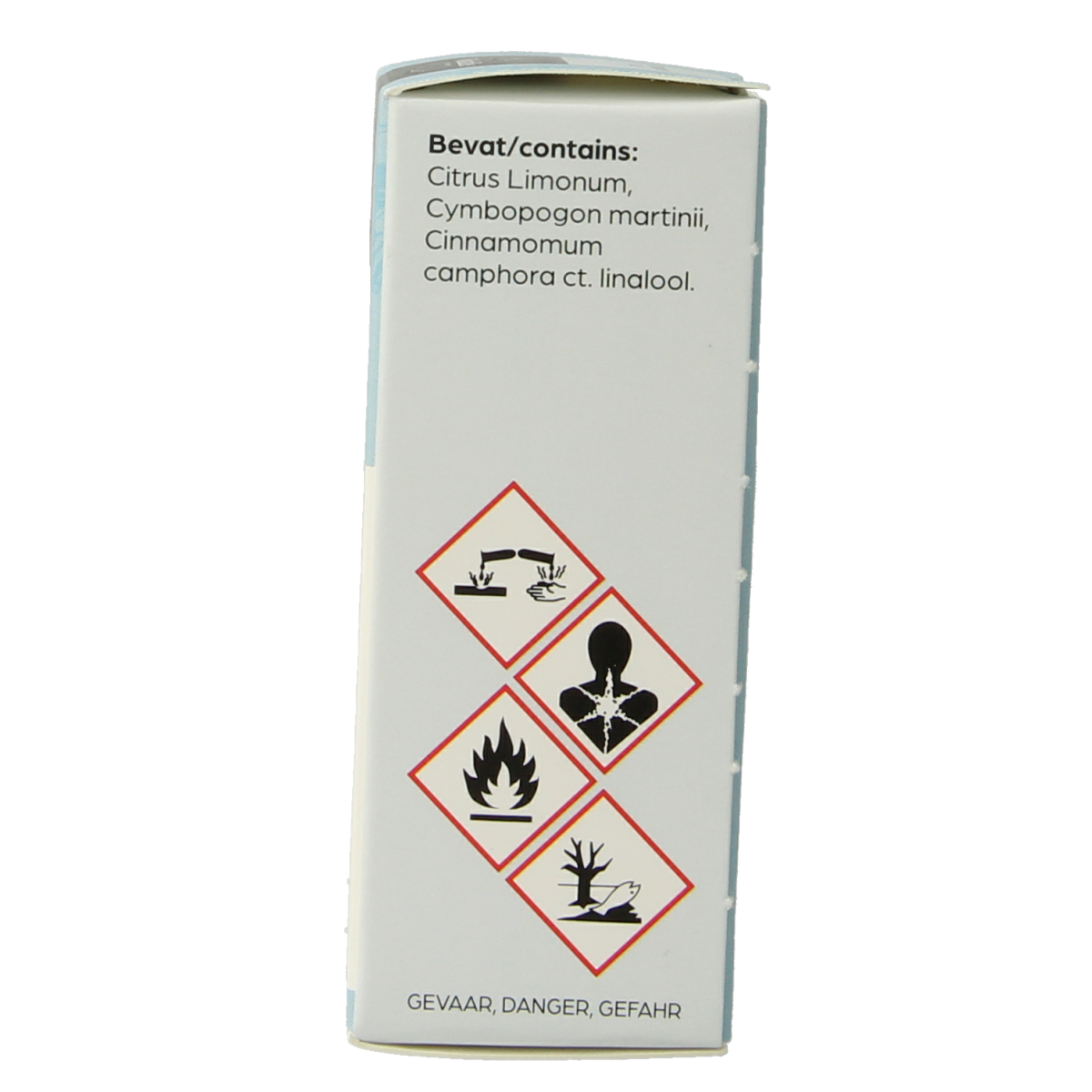 Volatile Harmonie 10ml essential oil bottle, natural etherische oliën with a white cap and clear label on a white background.