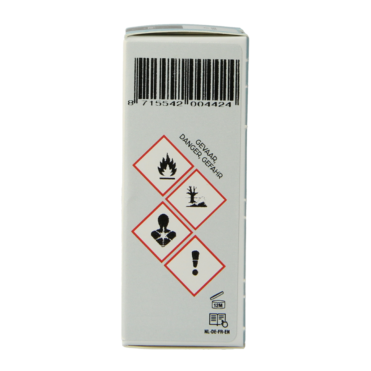 Volatile Tegen rooklucht etherische olie 5ml in a small glass bottle, natural aroma for air purification or relaxation.