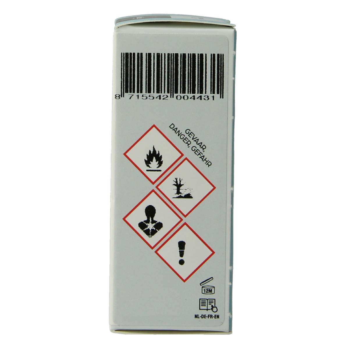 Volatile Tegen rooklucht etherische olie 10ml bottle with amber glass and label, designed for natural air freshening.