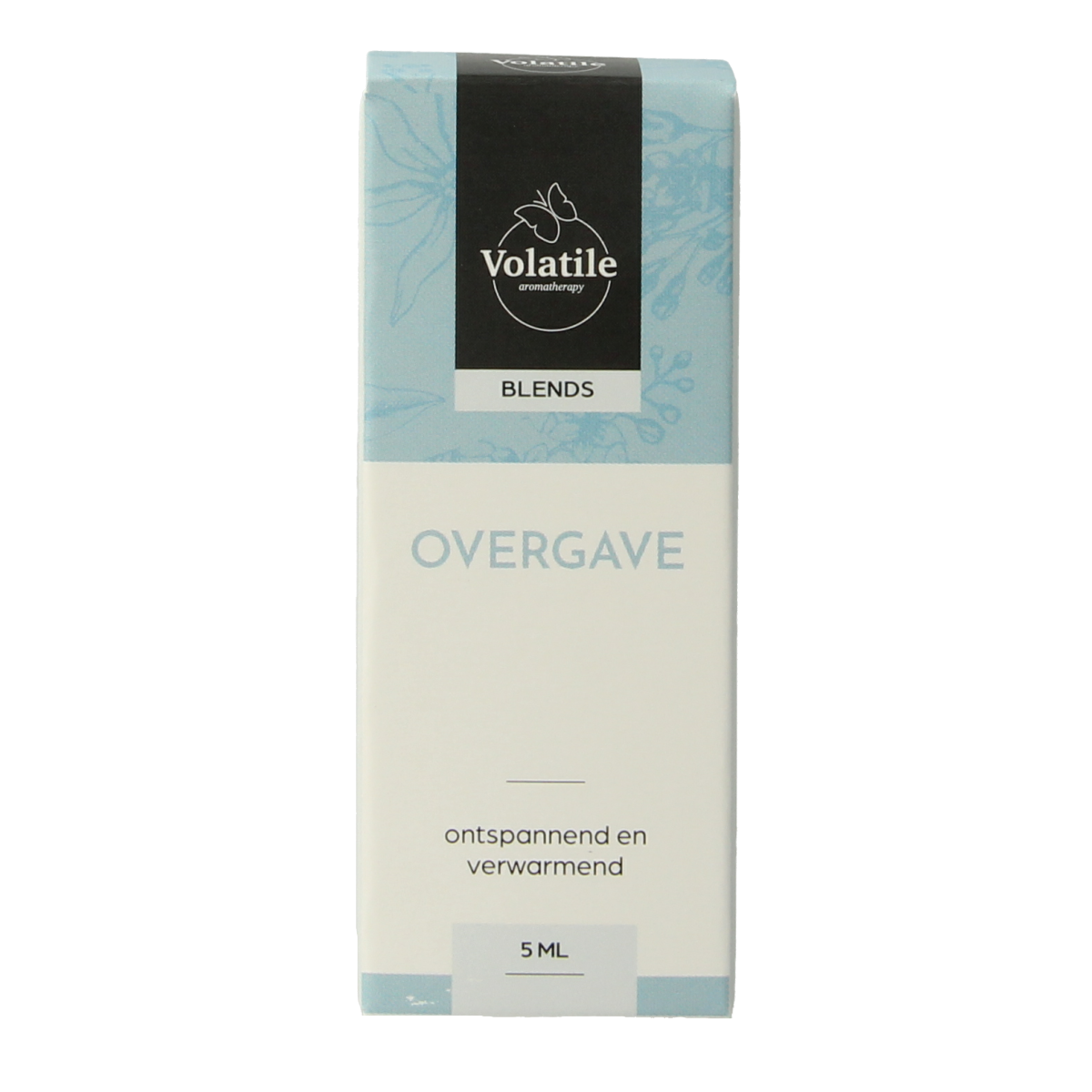 Volatile Overgave 5ml essential oil bottle with labeled packaging, part of Volatile's aromatic essential oils collection.