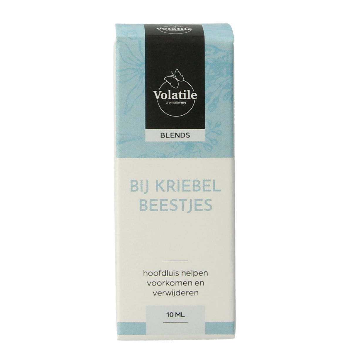 Volatile Bij kriebelbeestjes essential oil bottle, 10ml, natural aromatic oil from Volatile for pest repellent use.