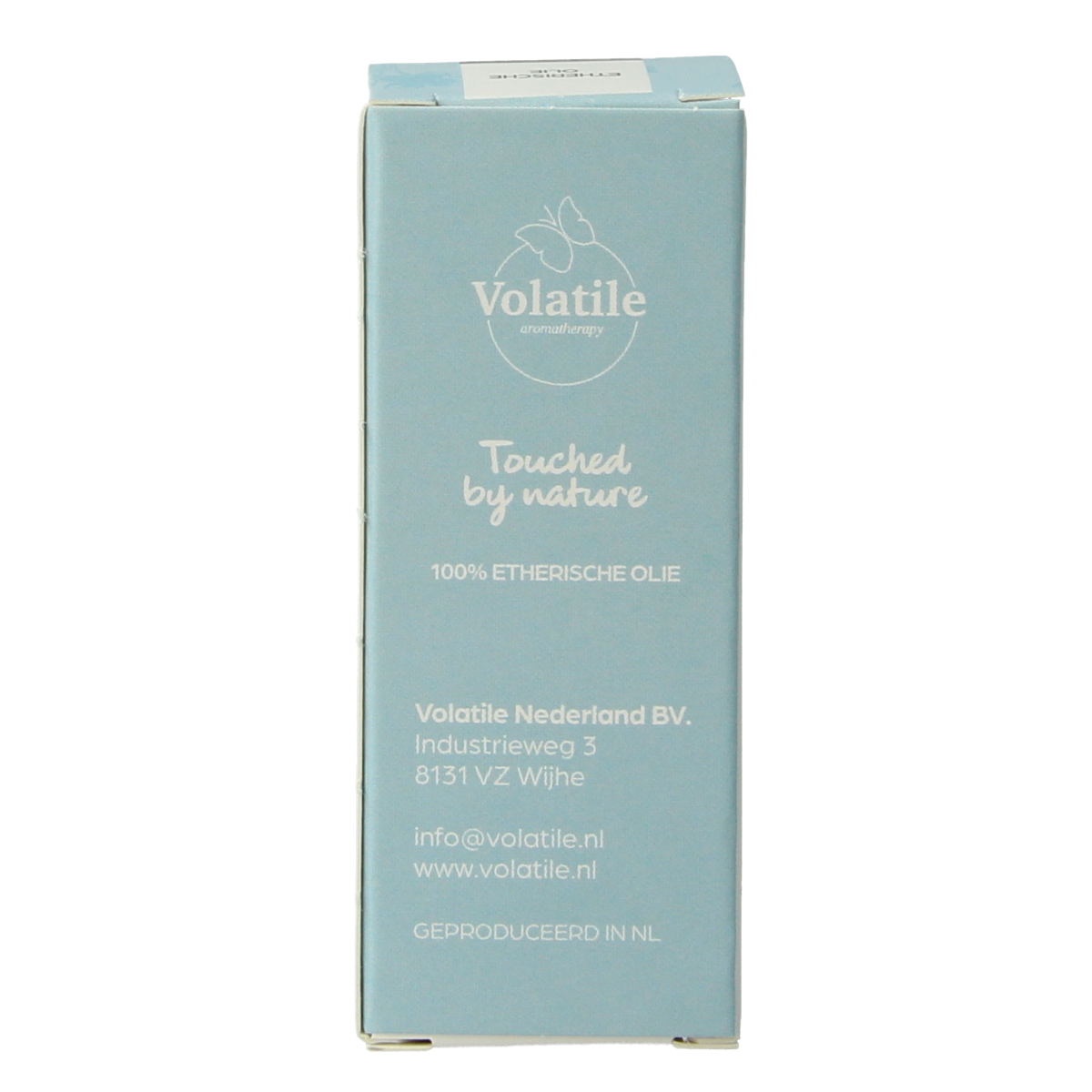 Volatile Bij kriebelbeestjes essential oil bottle, 10ml, natural aromatic oil for pest repellent and wellness use.