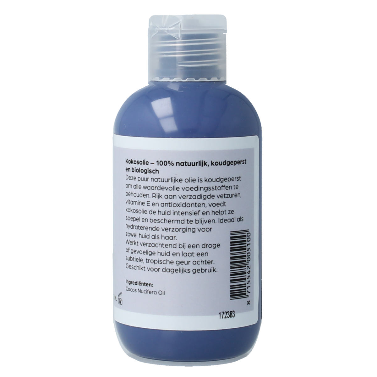 Volatile Kokos bio basisolie in a 100ml bottle, natural body care oil for skincare and moisturizing.