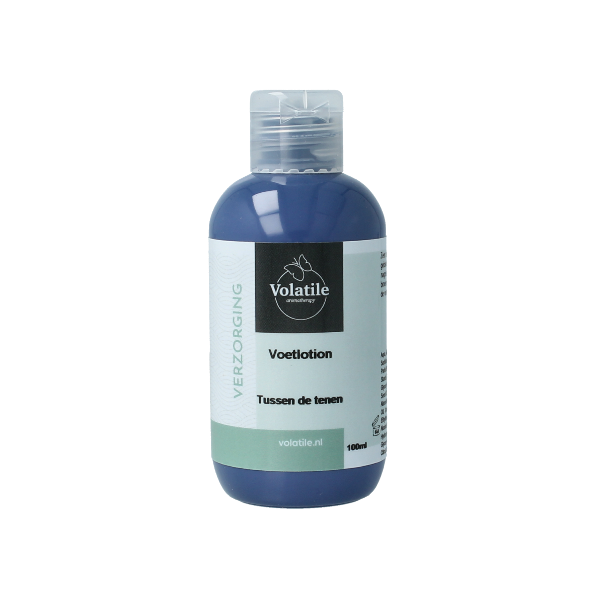 Volatile Voetlotion tussen de tenen, 100 ml, voetverzorgingsproduct for healthy, moisturized skin between toes.