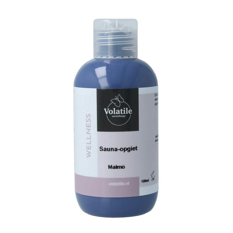 Volatile Malmo sauna opgietconcentraat, 100ml, natural etherische oliën for sauna aroma and relaxation.