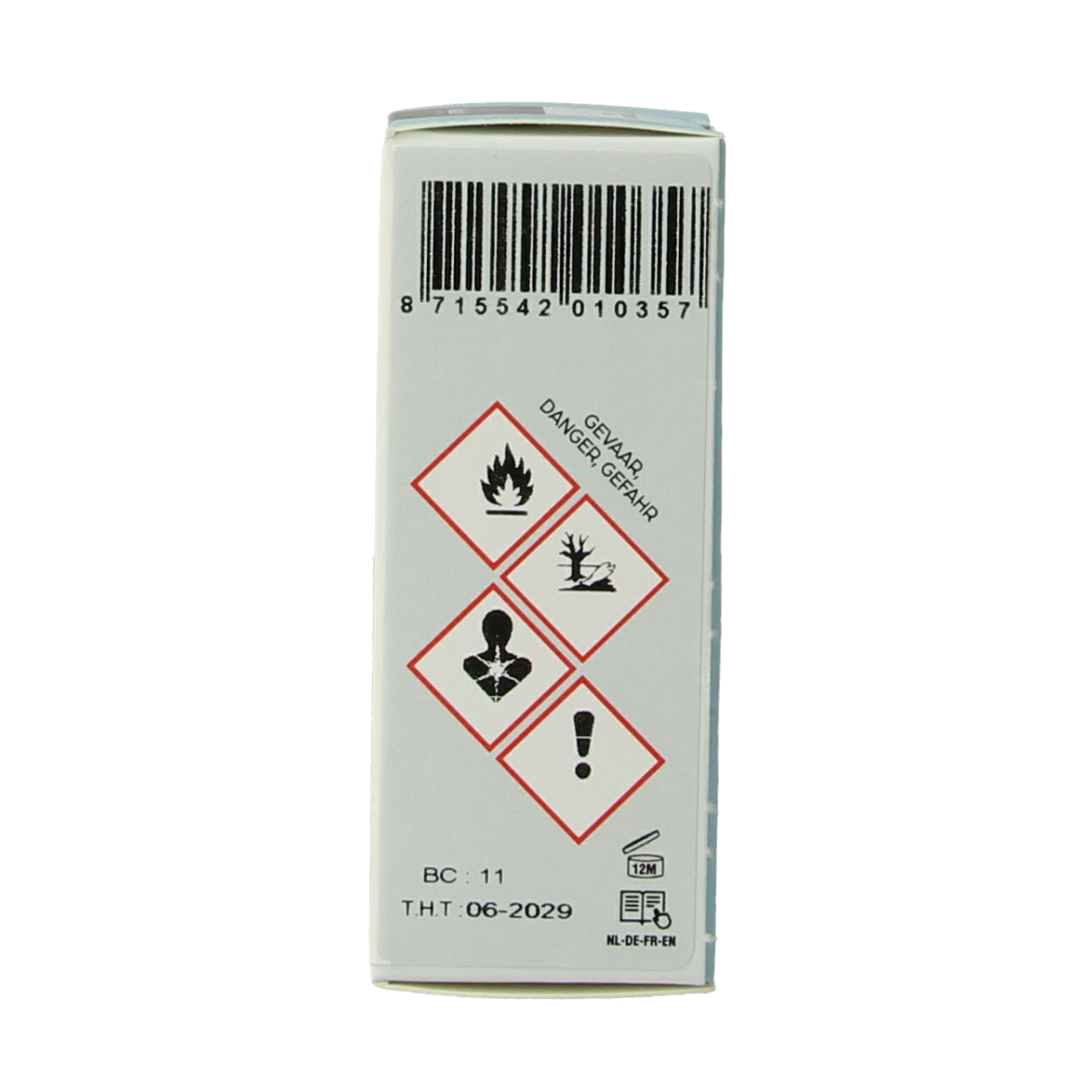 Volatile Kalknagelolie 5ml foot care product with a white bottle, designed for toenail treatment and nail health.