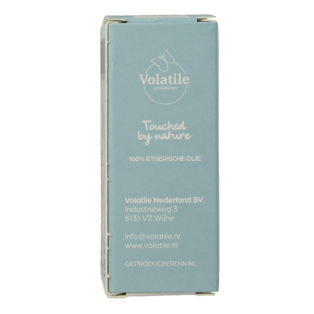 Volatile Regenboog essential oil in a 5ml bottle, colorful label, from Volatile brand, with a clear glass container and vibrant packaging.