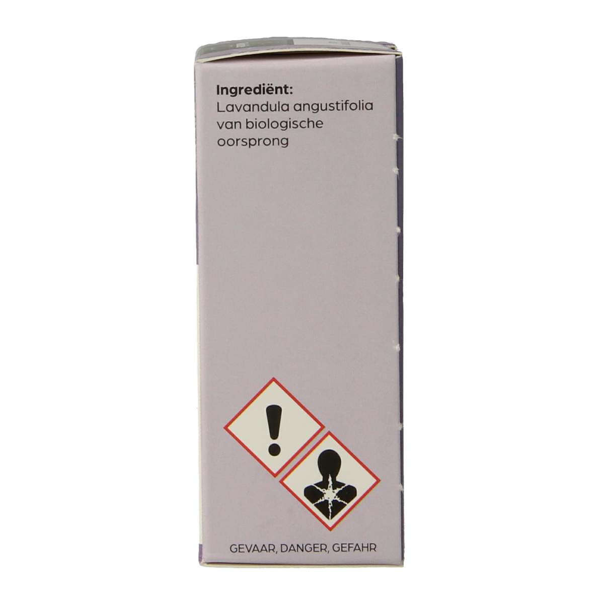 Volatile Lavendel bio essential oil in a 10ml bottle, featuring a clear label and dark amber glass container.