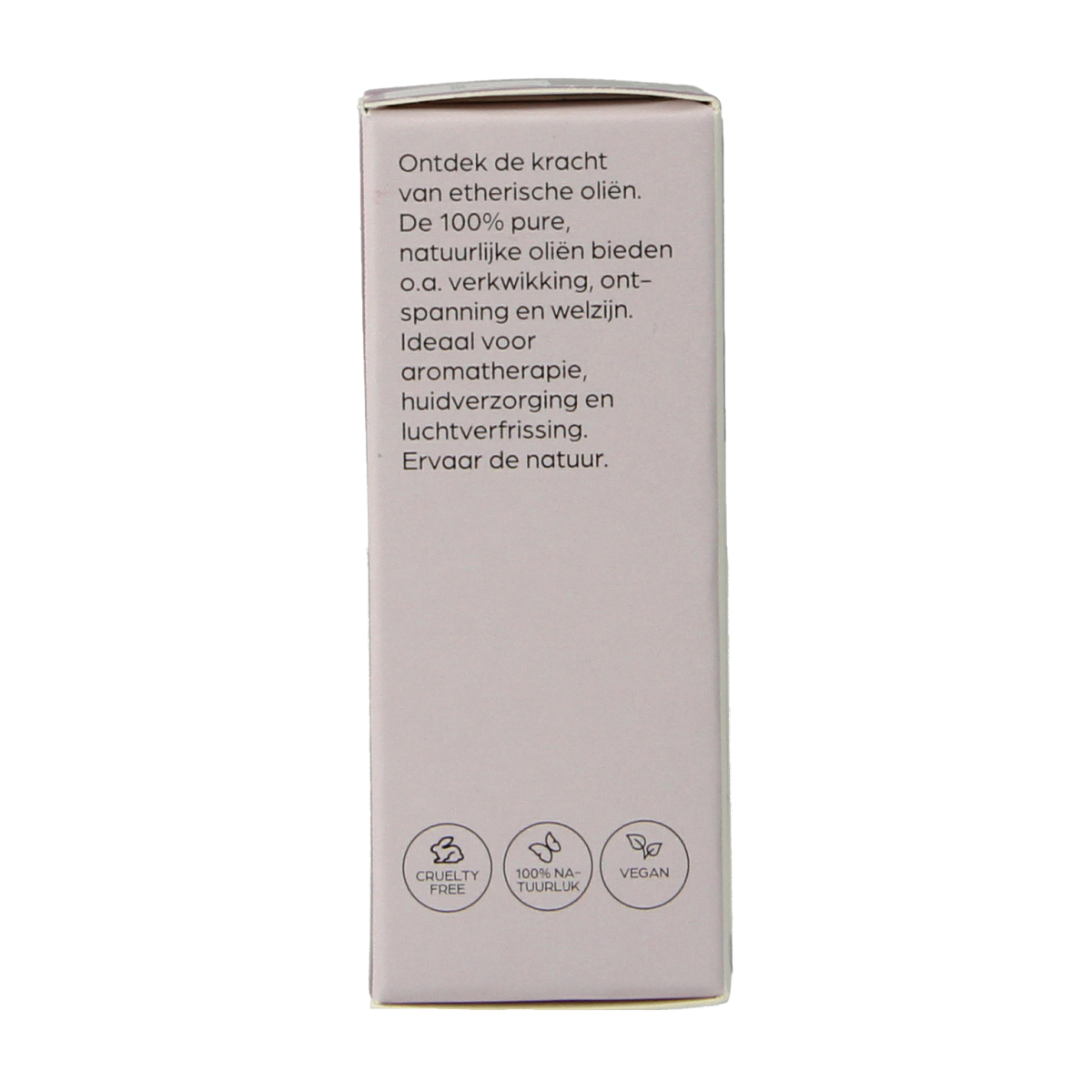 Volatile Rozemarijn bio essential oil bottle, 5ml, featuring amber glass and label with green rosemary illustration.