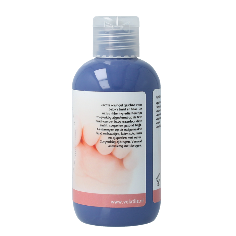 Volatile Baby wasgel lavendel in 100ml bottle, gentle baby and toddler skincare product with lavender scent.