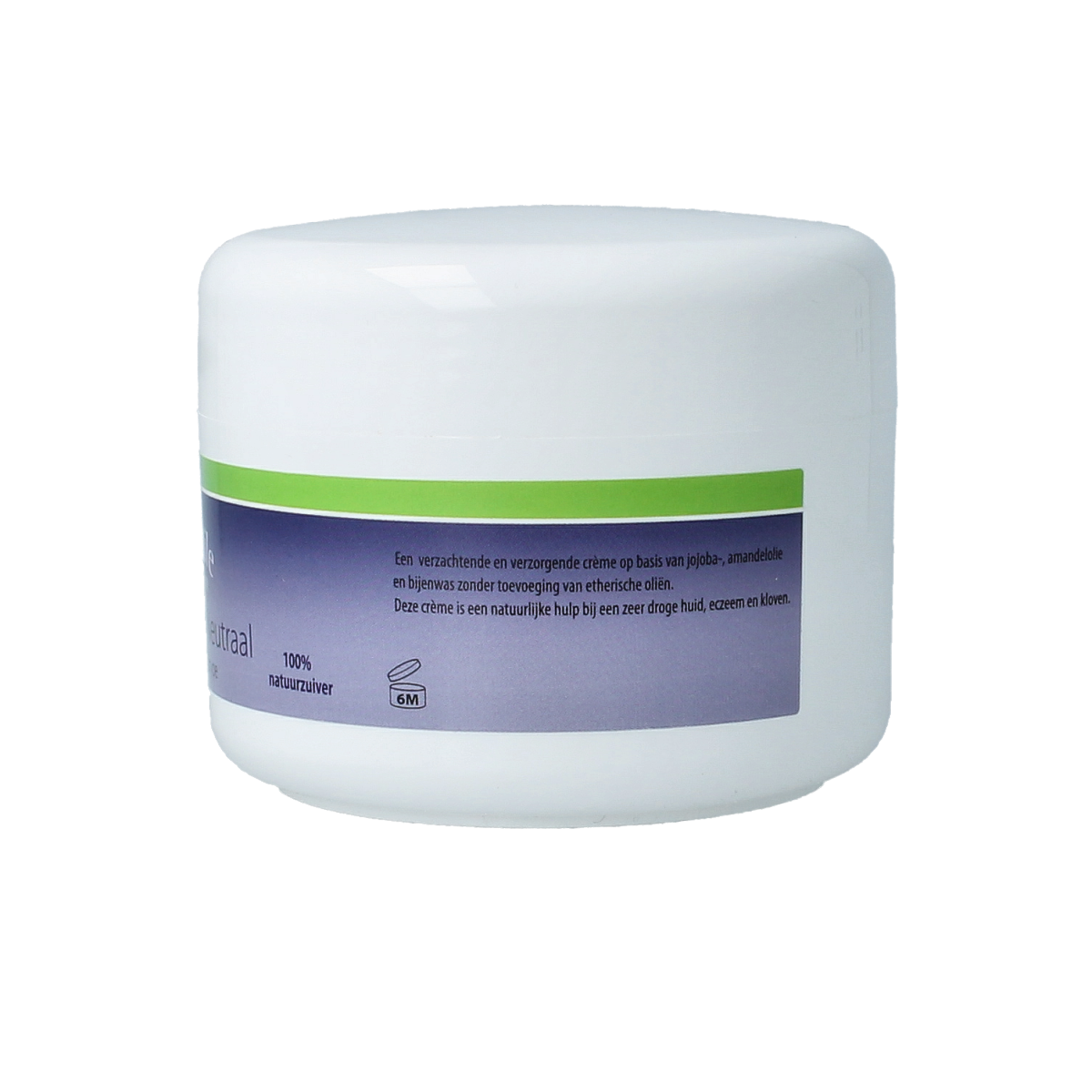 Volatile Huidcreme neutral body cream in 200ml jar, smooth texture and neutral formula for skin care.